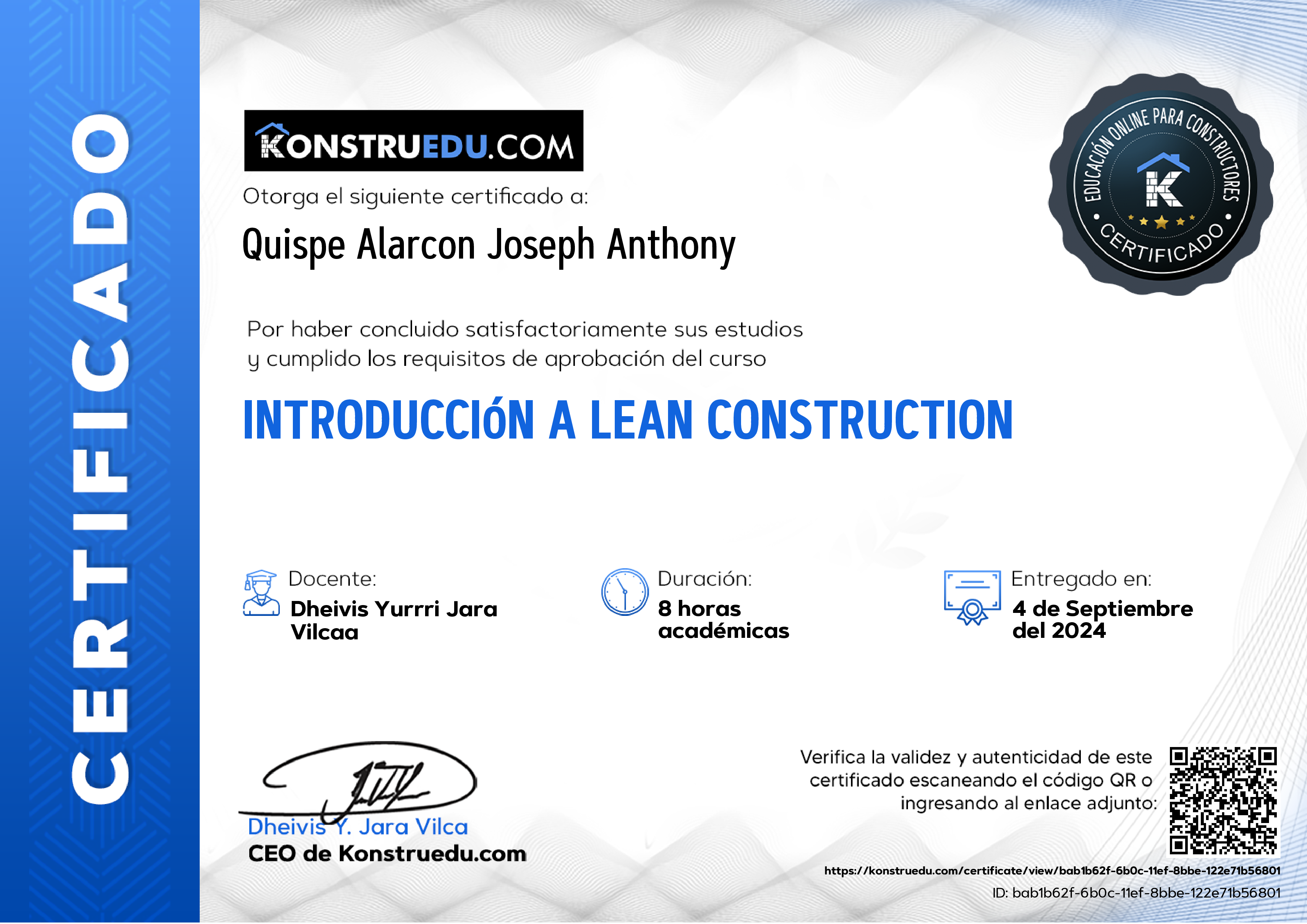 Introducción a Lean Construction Konstruedu