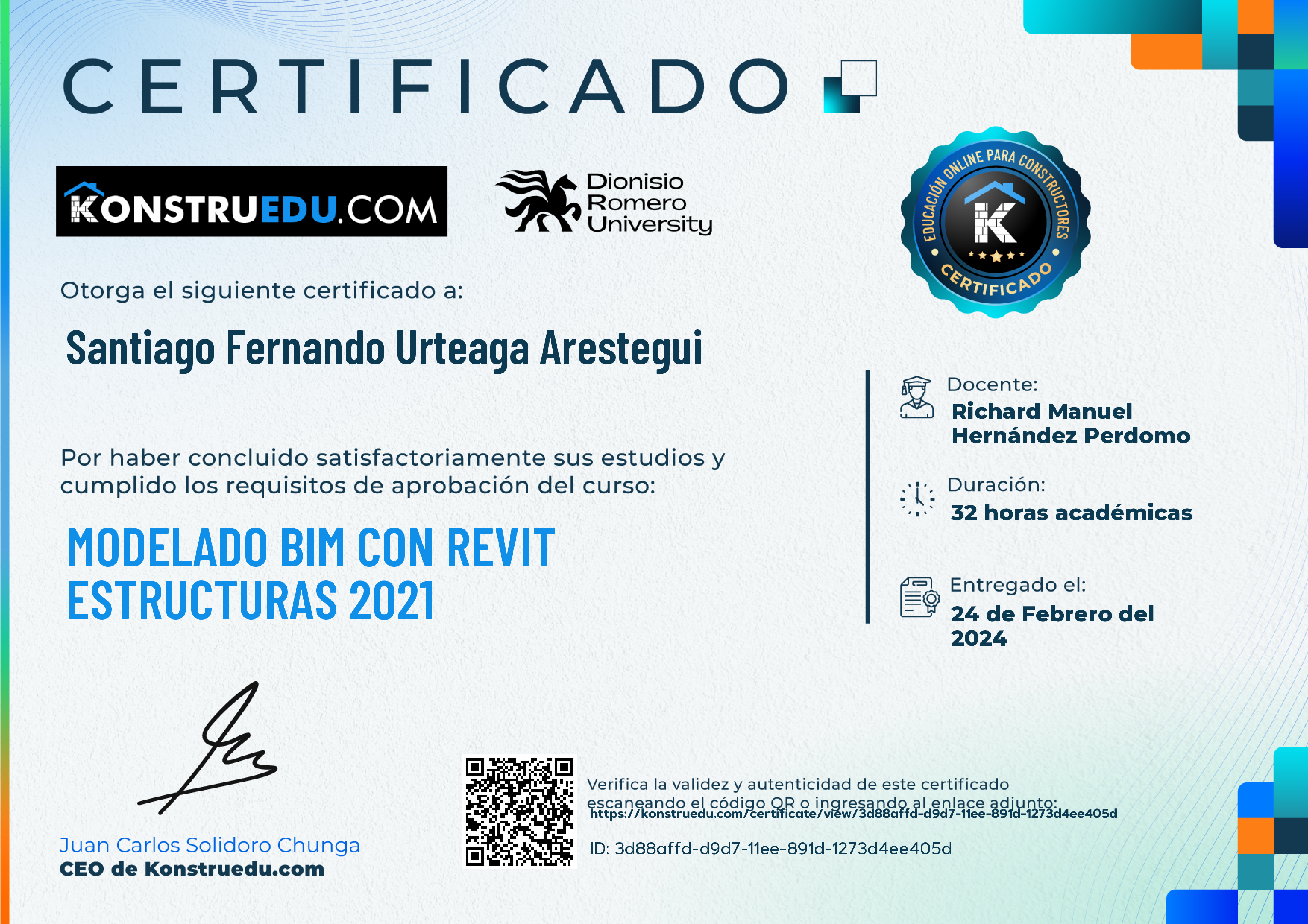 Credencial de Modelado BIM con Revit Estructuras 2021
