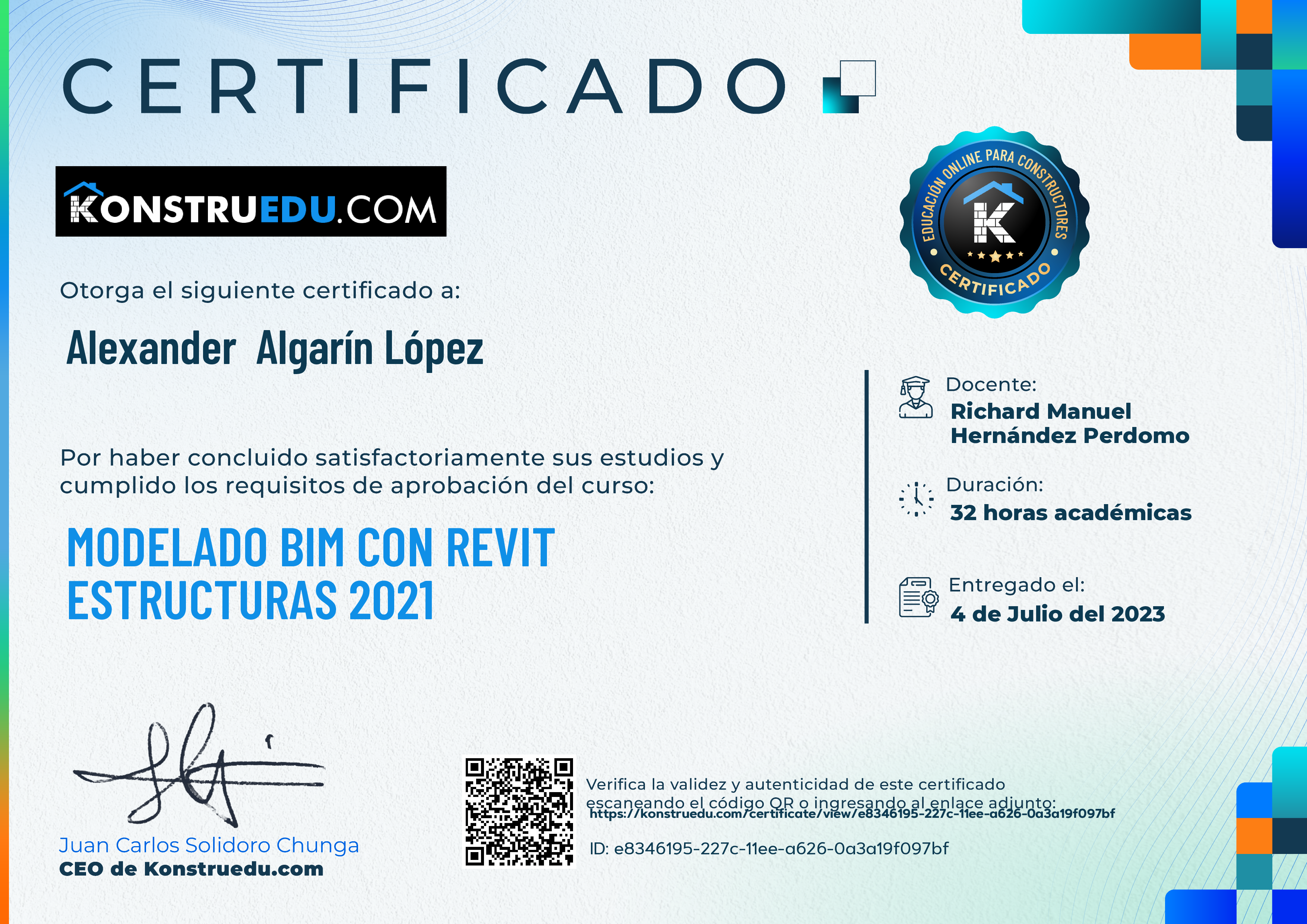 Credencial de Modelado BIM con Revit Estructuras 2021