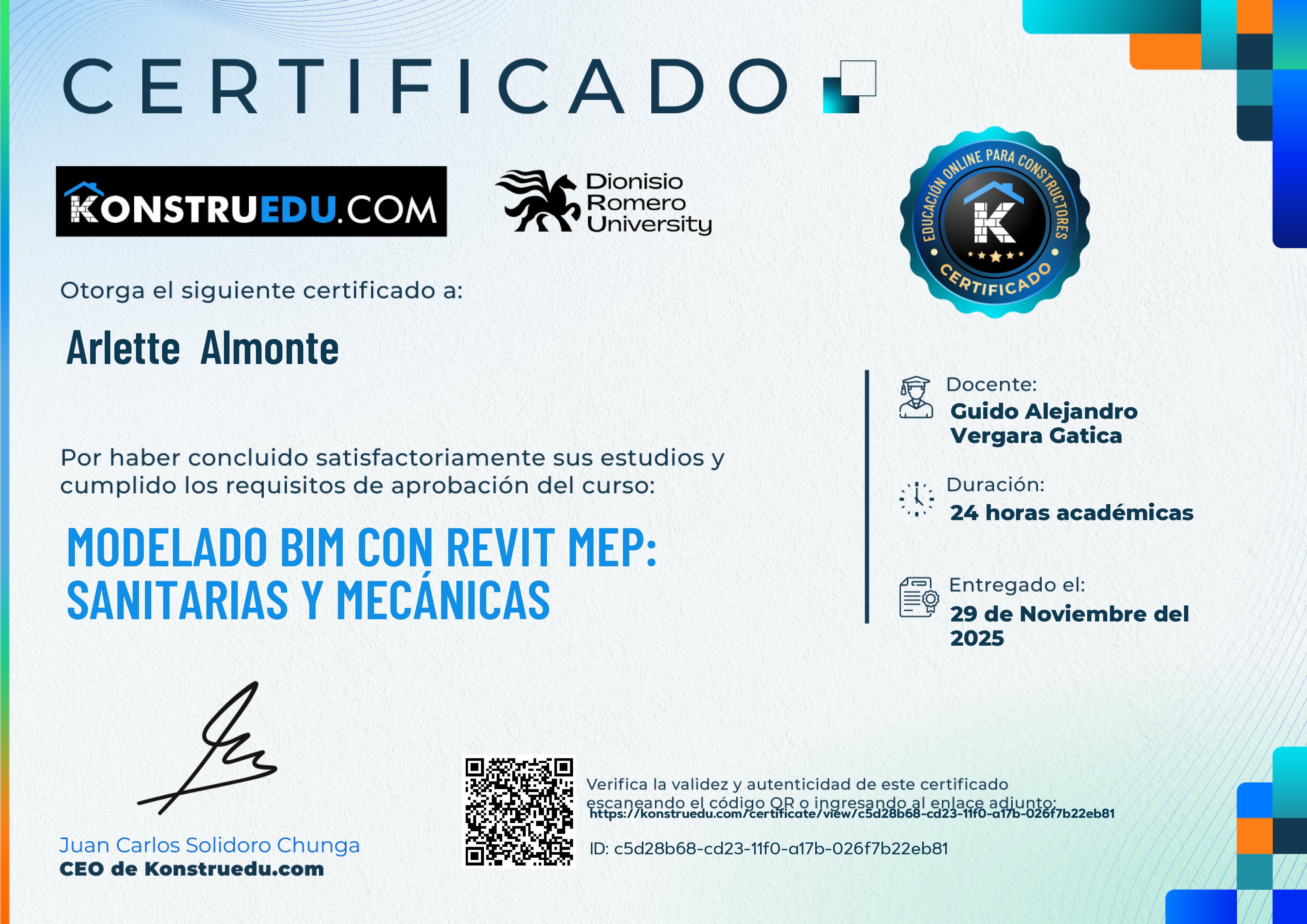 Credencial de Modelado BIM con Revit MEP: Sanitarias y Mecánicas