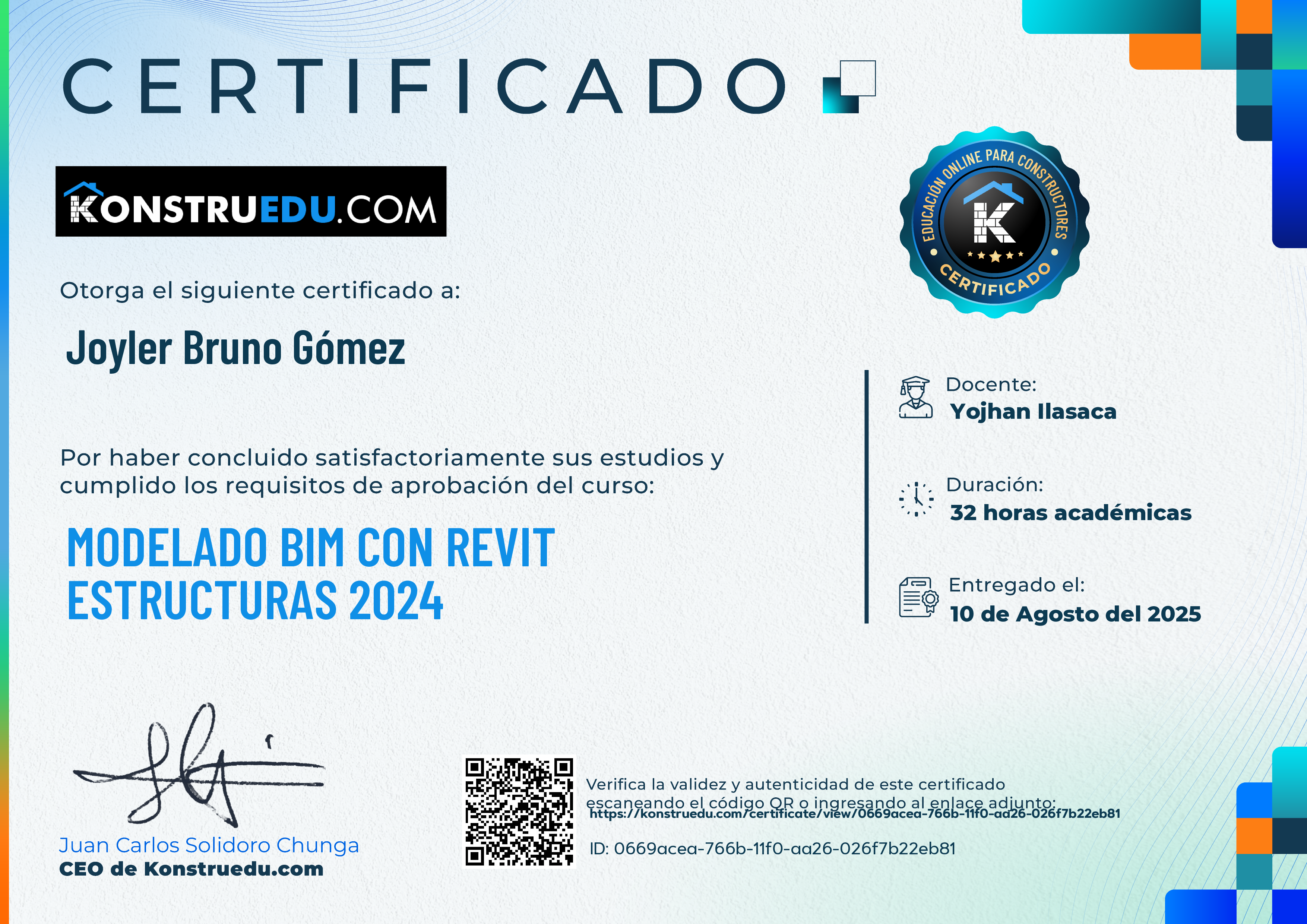 Credencial de Modelado BIM con Revit Estructuras 2024