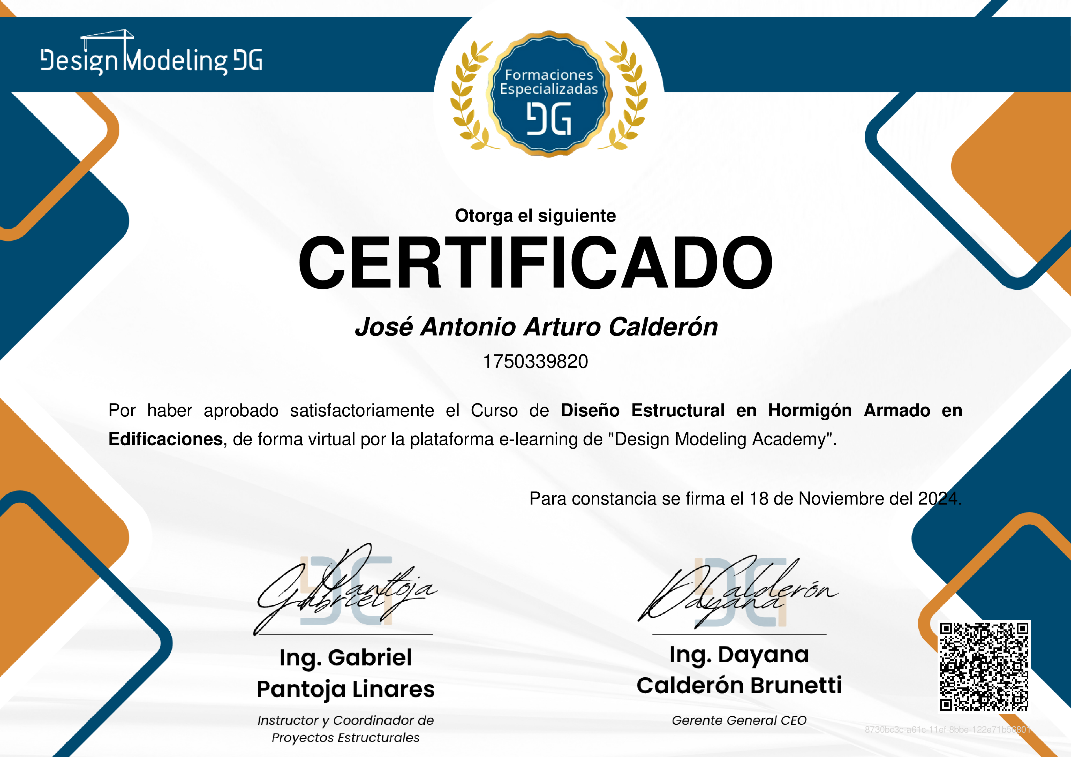 Credencial de Diseño Estructural en Hormigón Armado en Edificaciones