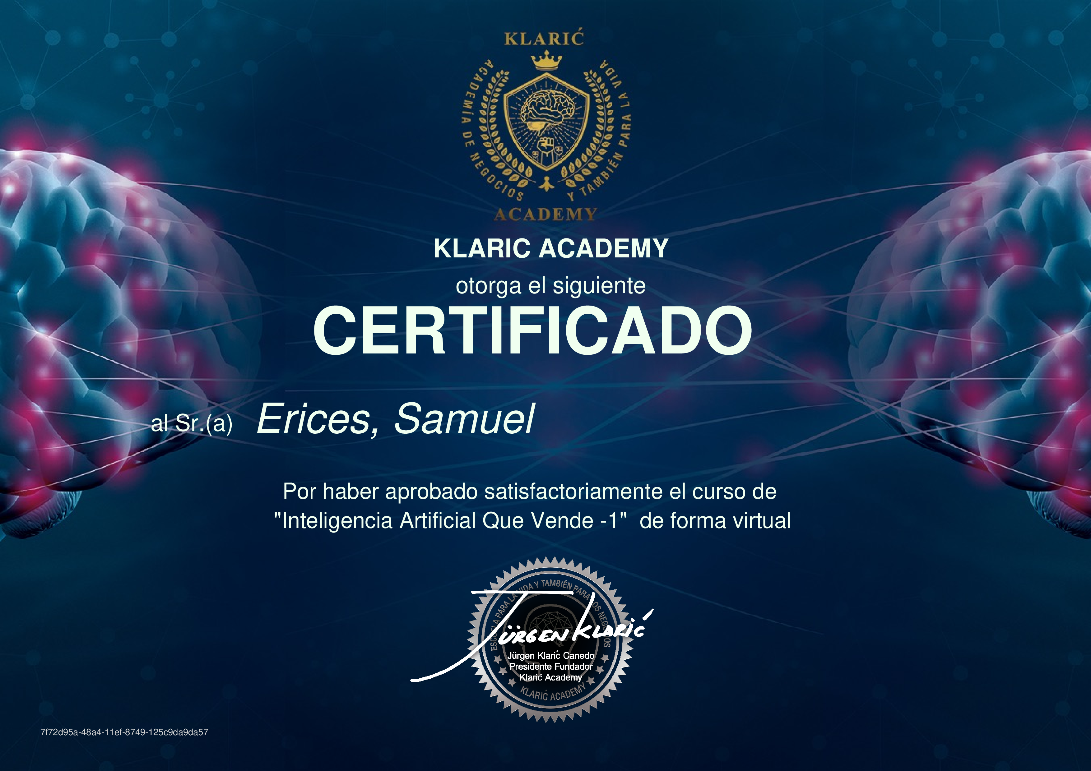 Credencial de Inteligencia Artificial Que Vende -1