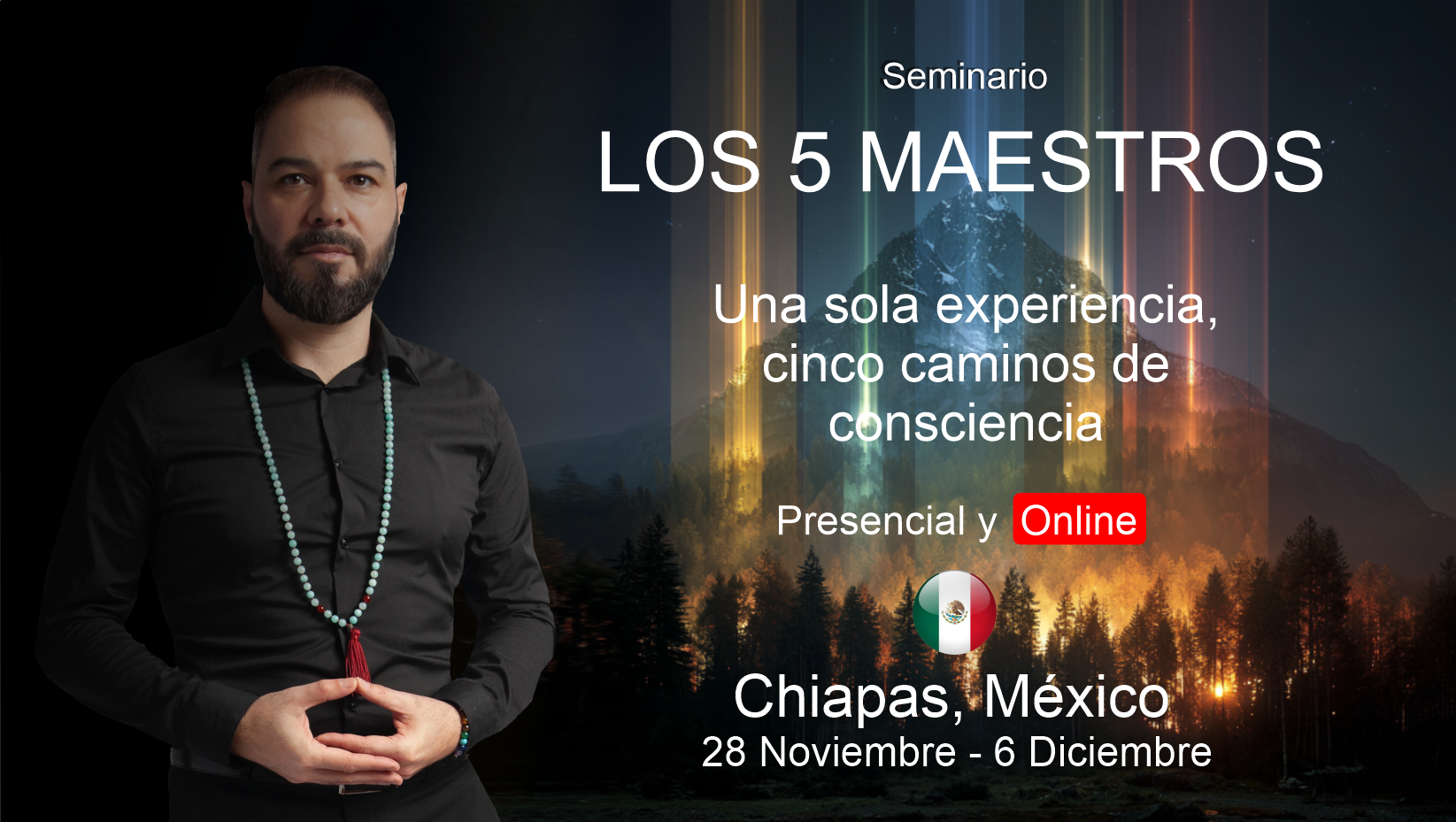 5 Maestros ✧ Una experiencia. Cinco caminos de consciencia