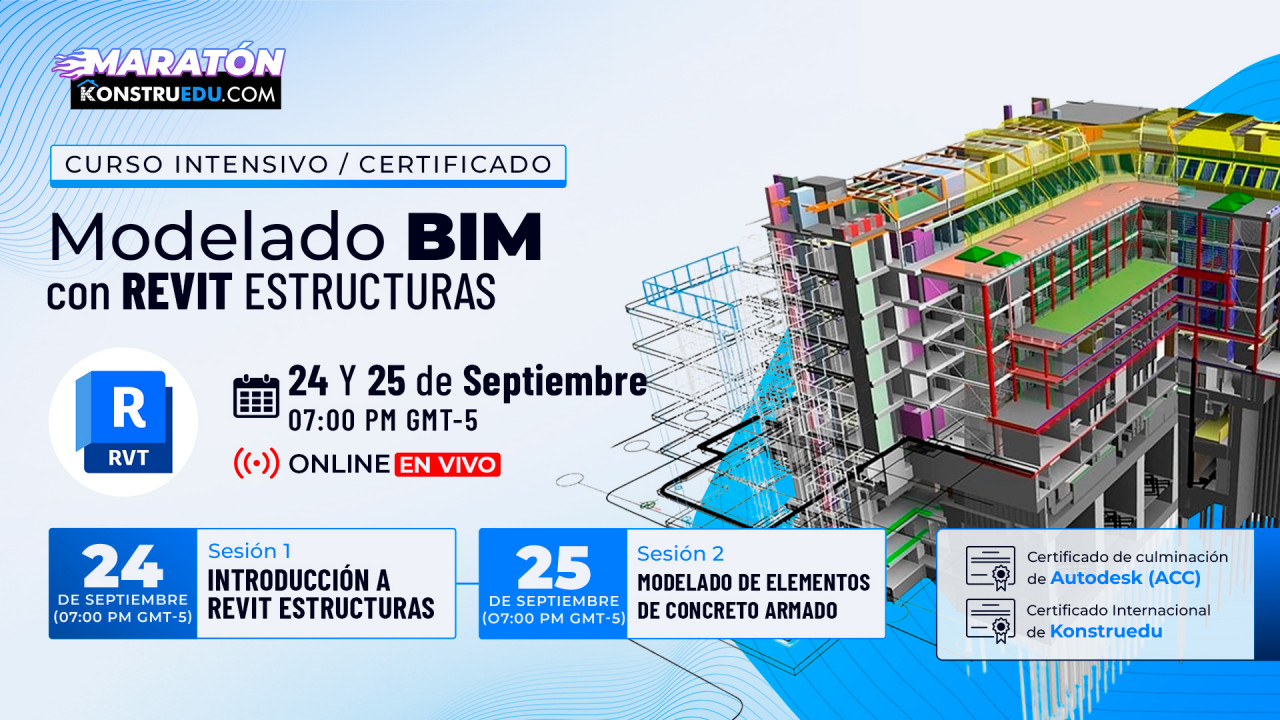 Curso Intensivo de Modelado BIM con Revit Estructuras IX