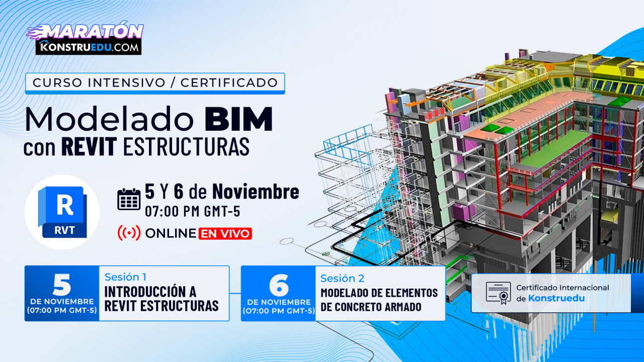 Curso Intensivo de Modelado BIM con Revit Estructuras XI