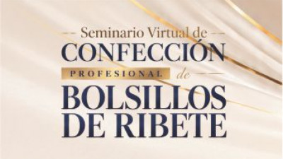 Seminario virtual  de Confección de Bolsillos de Ribete