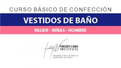 Curso Básico de Confección de Vestidos de Baño Femeninos, Masculinos e Infantiles