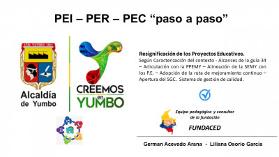PEI - PER - PEC 