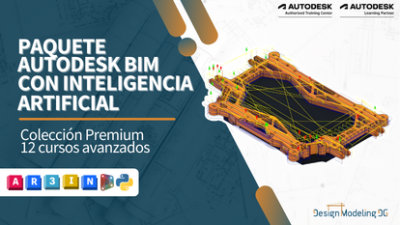 Autodesk Inteligencia Artificial — 12 Cursos Avanzados de BIM + IA