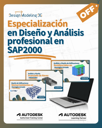 Especialización en Diseño y Análisis profesional en SAP2000 