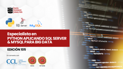 Python Aplicando SQL Server & MySQL para Big Data - Edición 105
