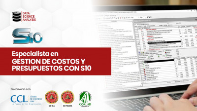 ESPECIALIZACION EN GESTION DE COSTOS Y PRESUPUESTOS CON S10