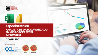 Analista de Datos Avanzado en Microsoft Excel & Power BI - COMPLETO