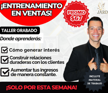 Entrenamiento en Ventas