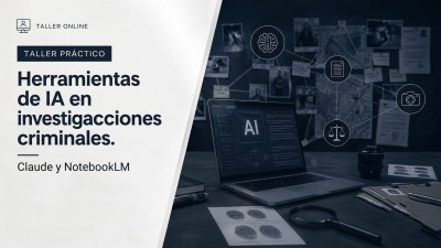 Taller práctico: Herramientas de IA en investigaciones criminales. Claude y NotebookLM